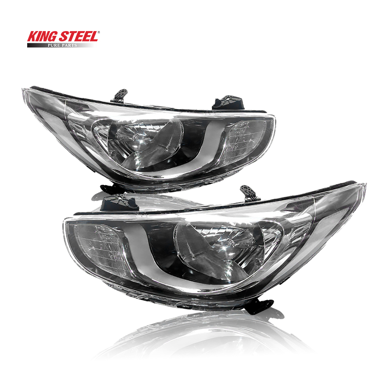 Автомобильная светодиодная фара Kingsteel для HYUNDAI ACCENT 2012- OEM:92101-1R030 92102-1R030