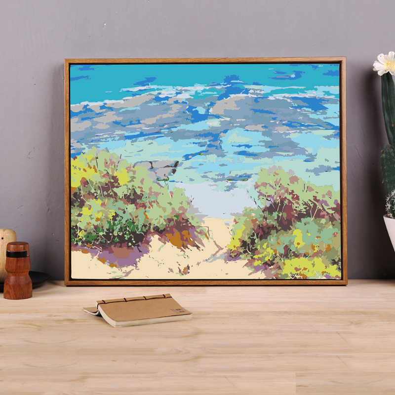 40x50 см Настенный декор DIY пейзаж картина маслом Акриловая краска по номерам набор ручной работы картина маслом на холсте