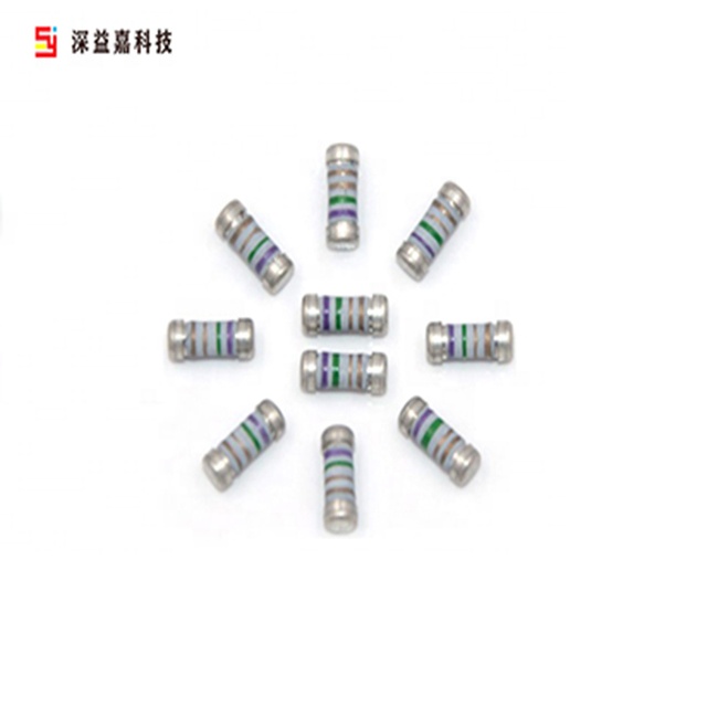 Проволочная обмотка MELF High Volatege плавкий SMD 0207 с двойной железной заглушкой Высокая надежность резистор 1 Вт 5%