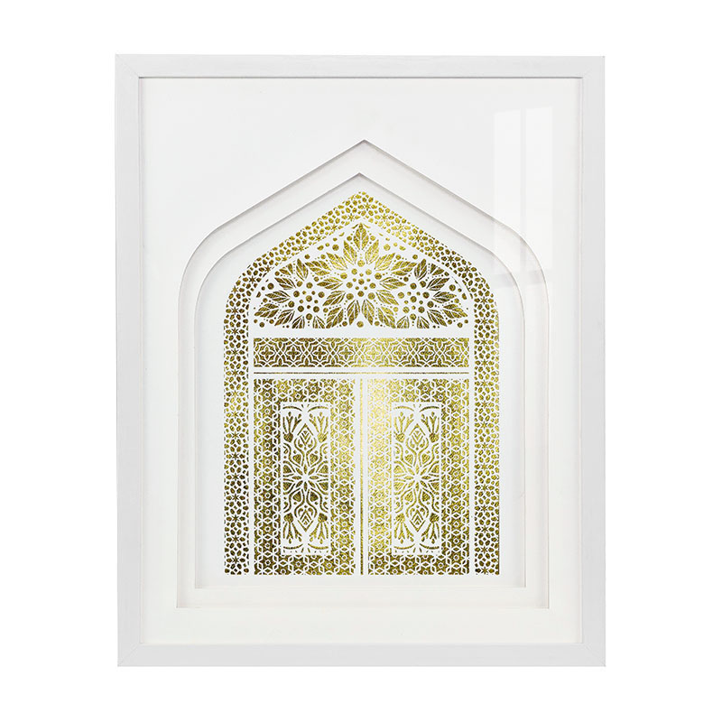 High Quality Framed Modern Paintings Art on Canvas Islamic Wall Decor