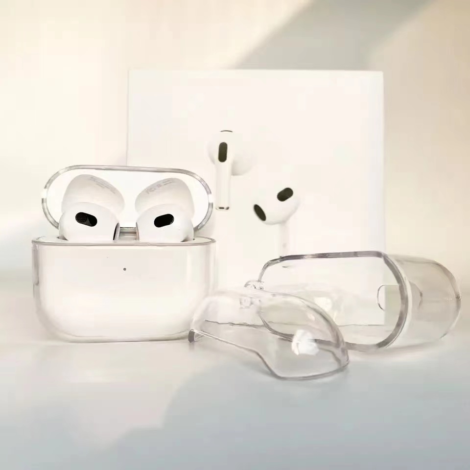Shockproof Protective Headphone Cover, Apple Headphone Accessories, Solid Silicone, Cute, Airpods 2 Pro, air Pods 3
