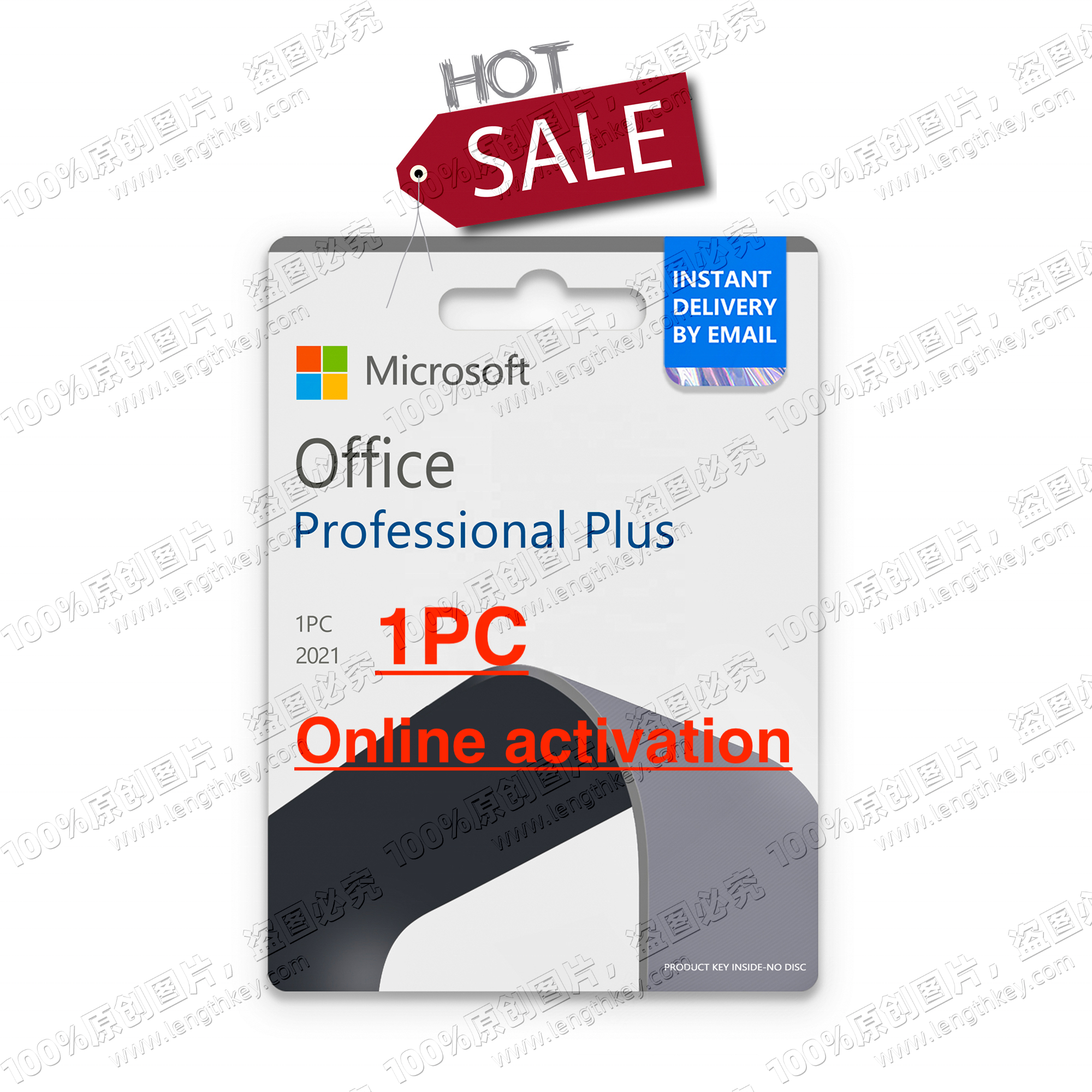 Professional Plus Key, 1 PC, Genuine, Original License, Lifetime, Online Delivery, Office 2021