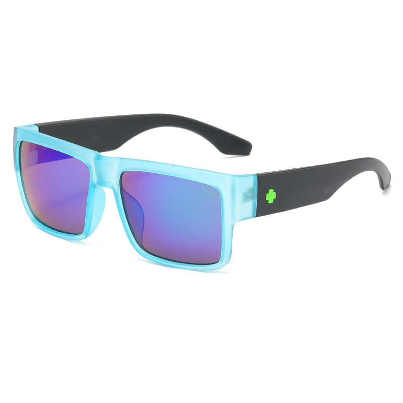 Wholesale Cheap SPY Fashion Big Frame One Piece Women and Men Sunglasses Customized Cycling Run Fishing Brand Sports Sunglasses