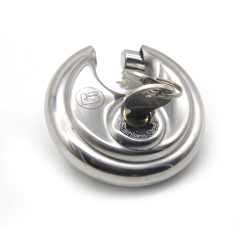 China Supplier Heavy Duty High Safety Pad Locks Anti-theft Stainless Steel Combination Disc Padlock