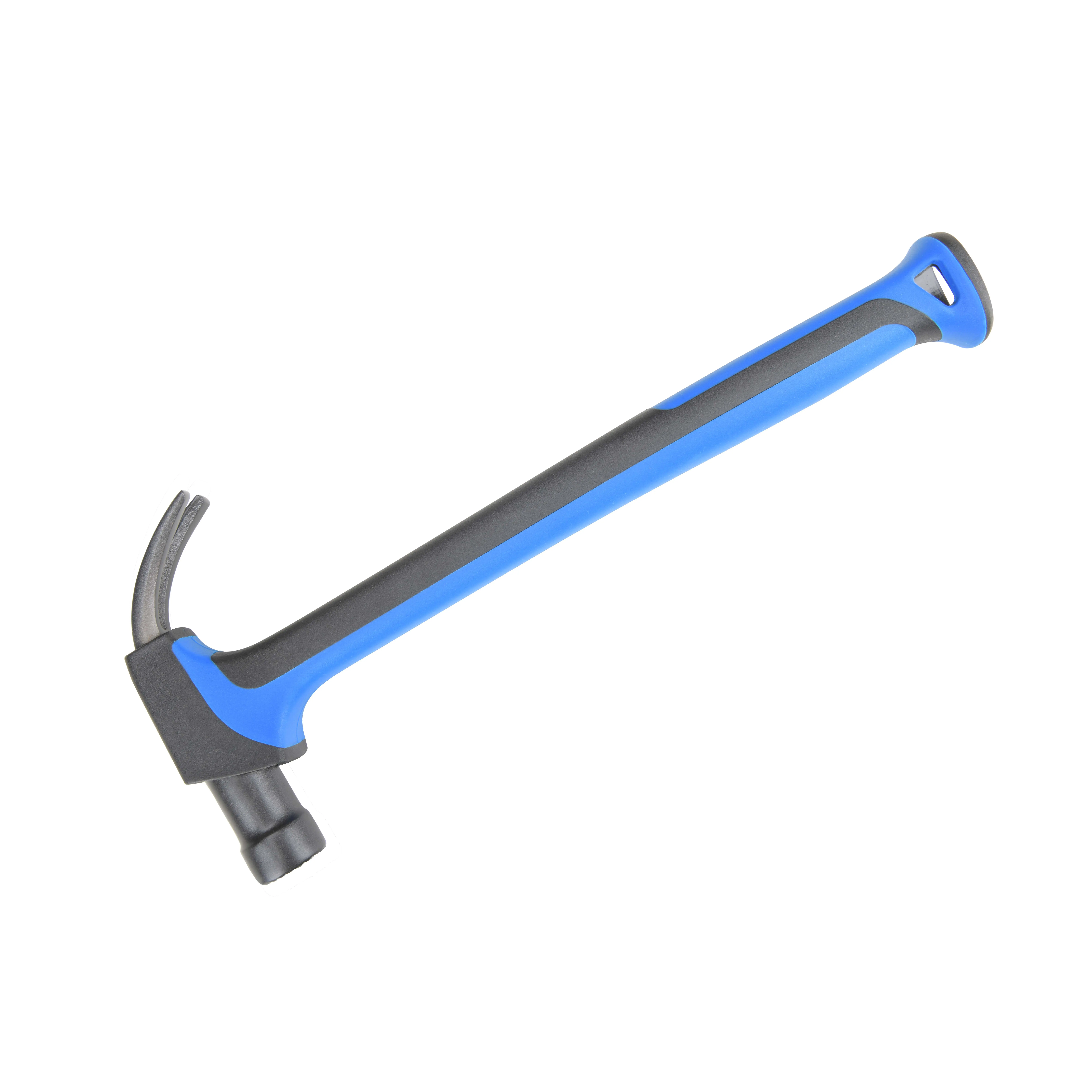 12OZ Hollow fiberglass handle claw hammer with magnet hammer fiberglass