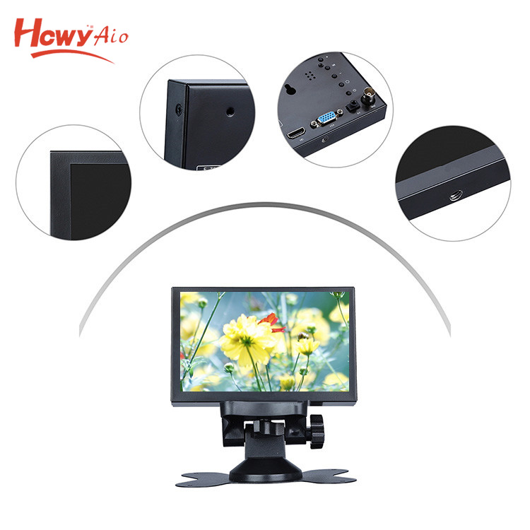 5 дюймов Full HD разрешение BNC ЖК металлический корпус CCTV тестер с 5 дюймовый ЖК-монитор с видеографической матрицей