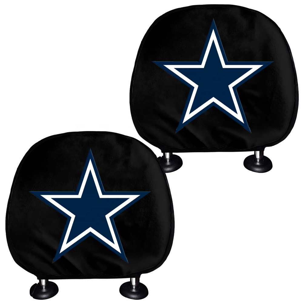 all 32 nfl teams new styles Ram Car pillow case customize man Nfl football team Car pillow case nfl car headrest