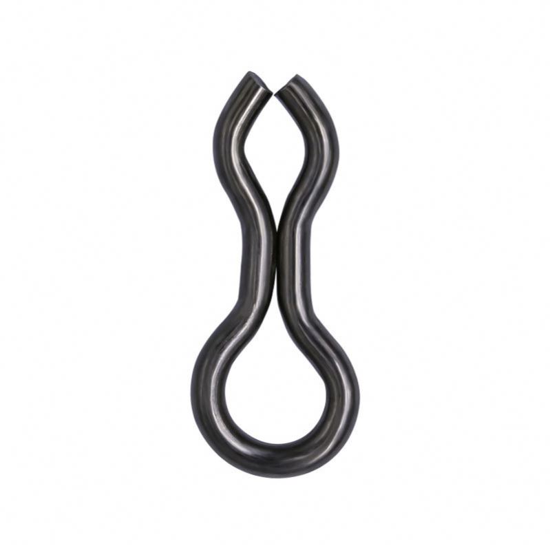 100 PCS /Bag Carp Fishing Rig Accessories Terminal Tackle Brass Carp Fishing Splay Rings Leader Sinker Fishing Connector