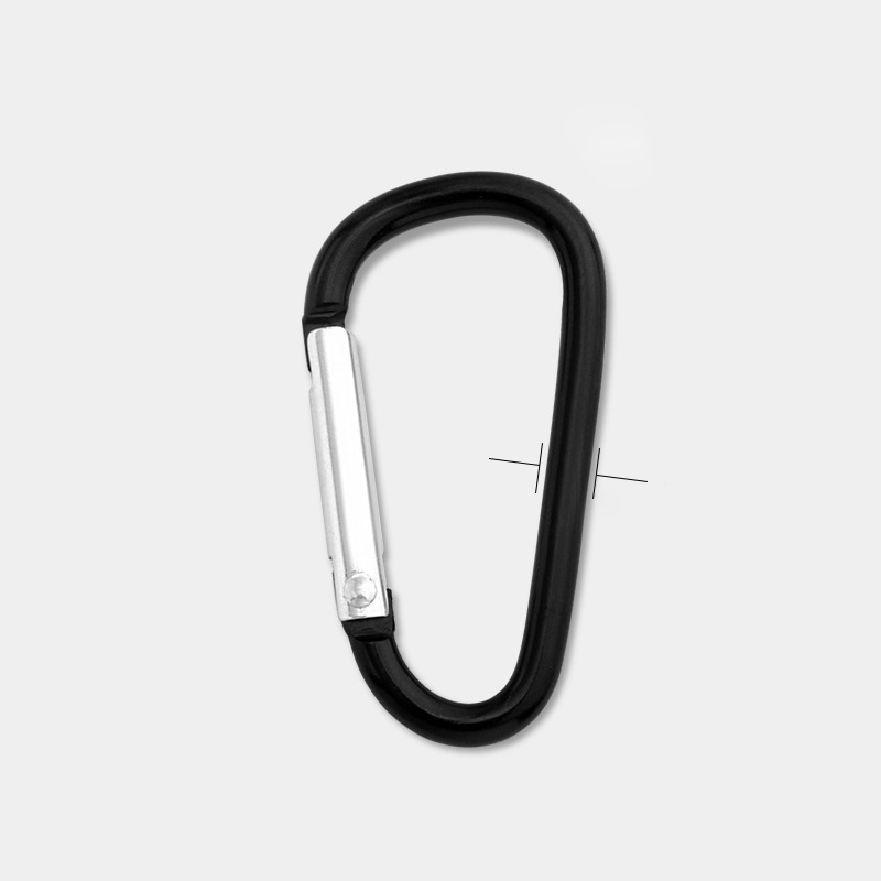 Мини-Крючок для защитного чехла Apple Airpods, D-образный шарнирный карабин из алюминиевого сплава