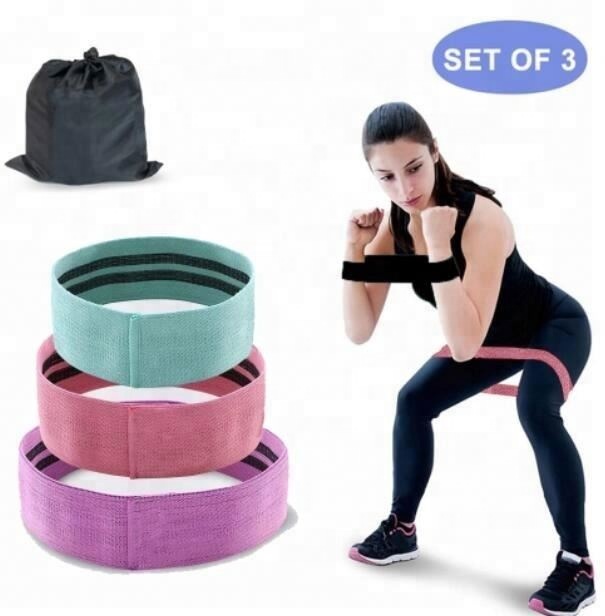 KUERBODY Slingshot окружность бедер гетры тренировки Glute Band