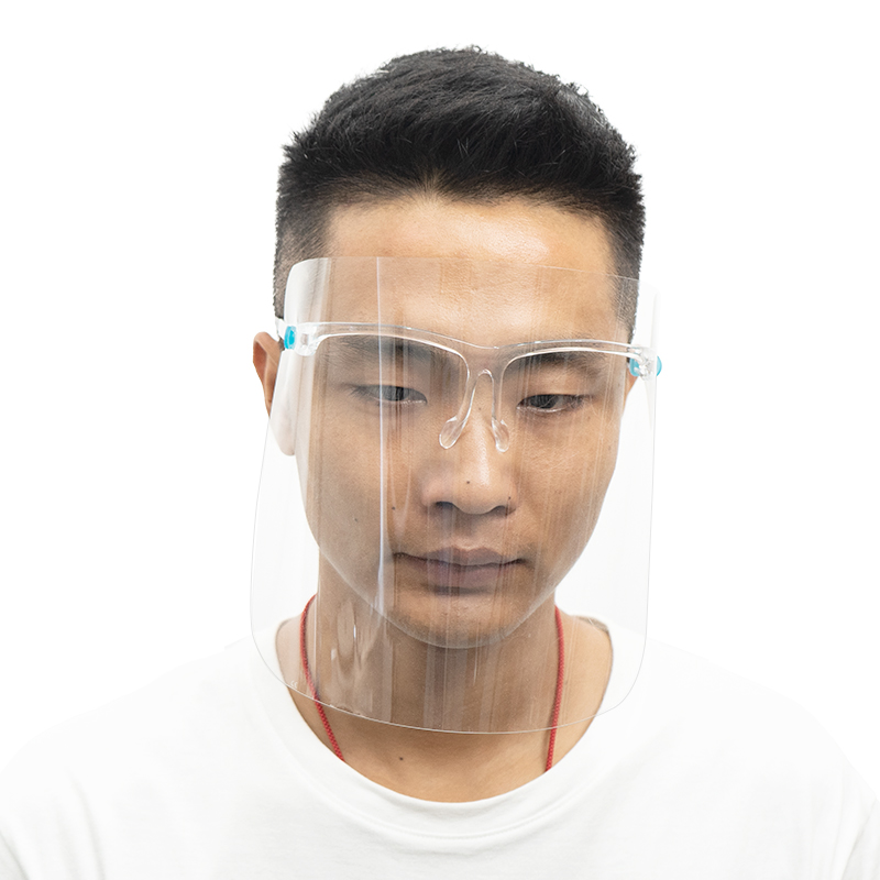 Wholesale Transparen Full Protective Faceshield Plastic Face Sheild Faceshield