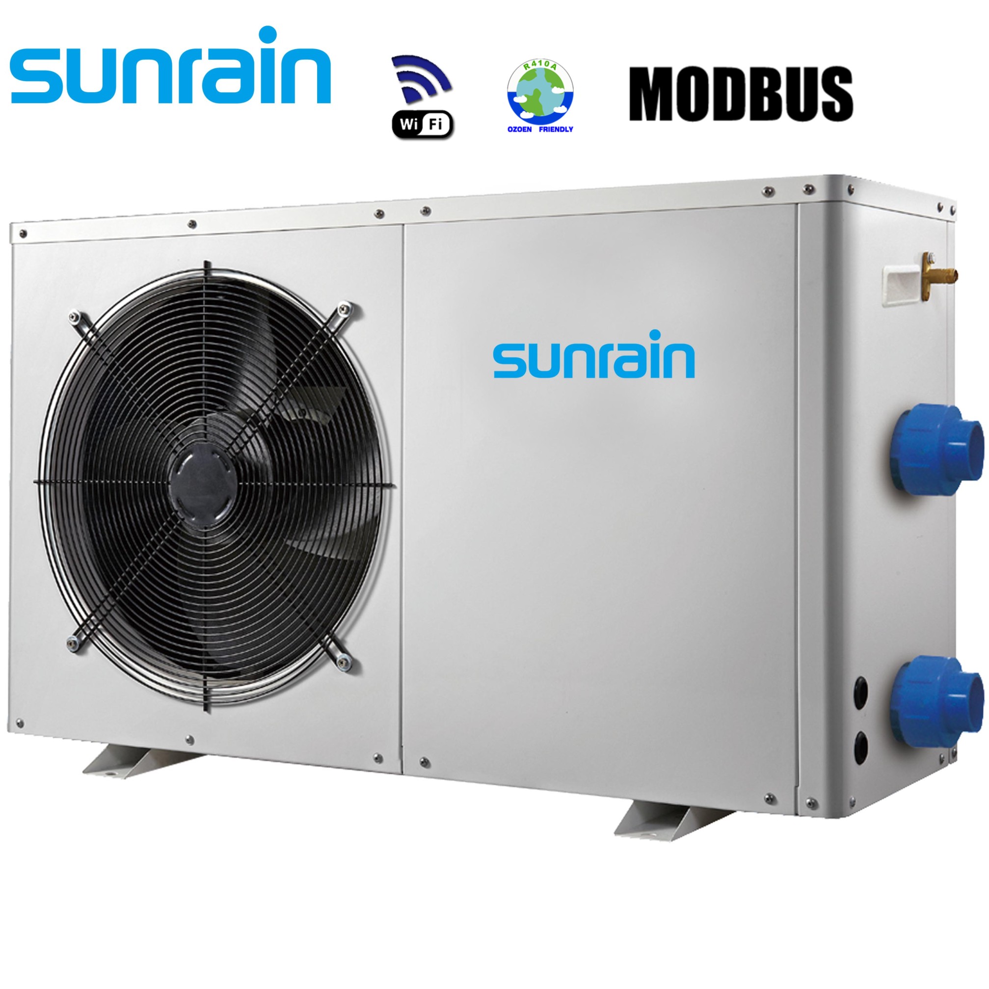 Bomba de Calor de Piscina Sunrain тепловых насосов плавательного Бассеина poolheater с высокий соp calentadores de pisinas