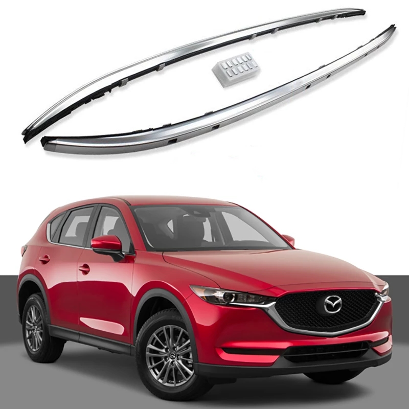 Алюминиевый сплав рельсы бар багажник на крышу автомобиля для Mazda CX-5 CX5 2016-2021