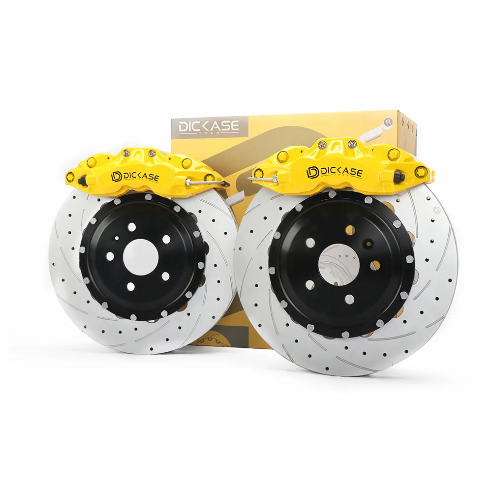 Auto brake system modified racing brake kit upgrade front wheel 18 inches rotors for jaguar xe