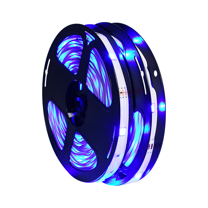 5050 RGB светодиодные полосы света, с фиксированным режимов, более 20 видов цветов в наличии, простая установка для украшения дома.