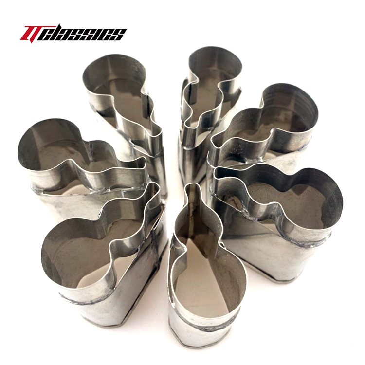 Customizable stainless steel gourd mold, fruit biscuit carving, carrot lettering, embossing mold, Huabobo mold.
