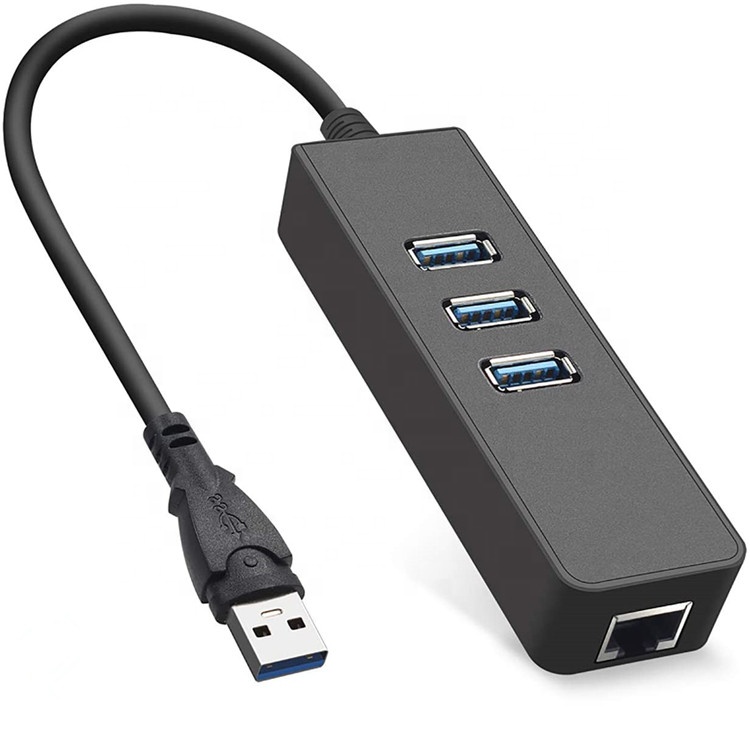 Ethernet-адаптер 2 в 1, USB 3,0/Type C на RJ45, 1 гигабитный сетевой адаптер локальной сети с USB 3,0, высокоскоростной концентратор передачи данных