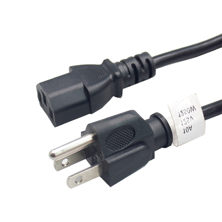 6 футов 18 AWG американский шнур питания для NEMA 5-15P к IEC320 американский стандарт C13 кабель питания