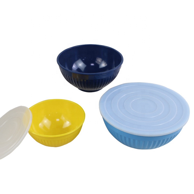 Multi Color Mixing Bowls Set Hot Sell Mixing Bowls Set Salad Melamine Kitchen Mixing Bowls