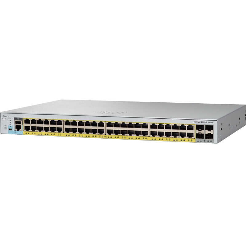 Циско catalyst 2960L серия, новый оригинальный коммутатор WS-C2960L-48TS-AP GigE для программирования в производственных условиях POE беспроводной сетевой коммутатор ethernet