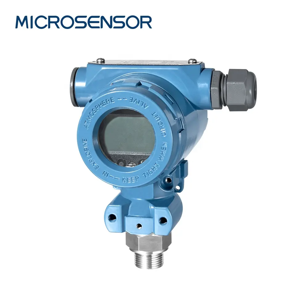 Microsensor Customized Digital HART Protocol Intrinsic Safe Intelligent Pressure Sensor Pressure Transmitter
