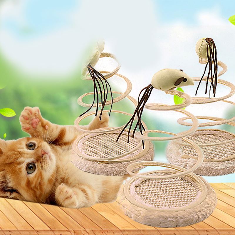 cat scratcher toys ,kyq6 pet spring toy