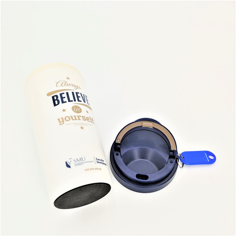 С двойными стенками PP мягкий флис одеяло детское одеяло 12/16oz пластиковые чашки многоразовая кофейная чашка с крышкой