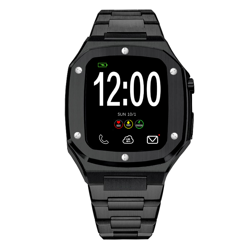 Для iwatch Роскошный металлический корпус из нержавеющей стали и ремешок для корпуса apple watch