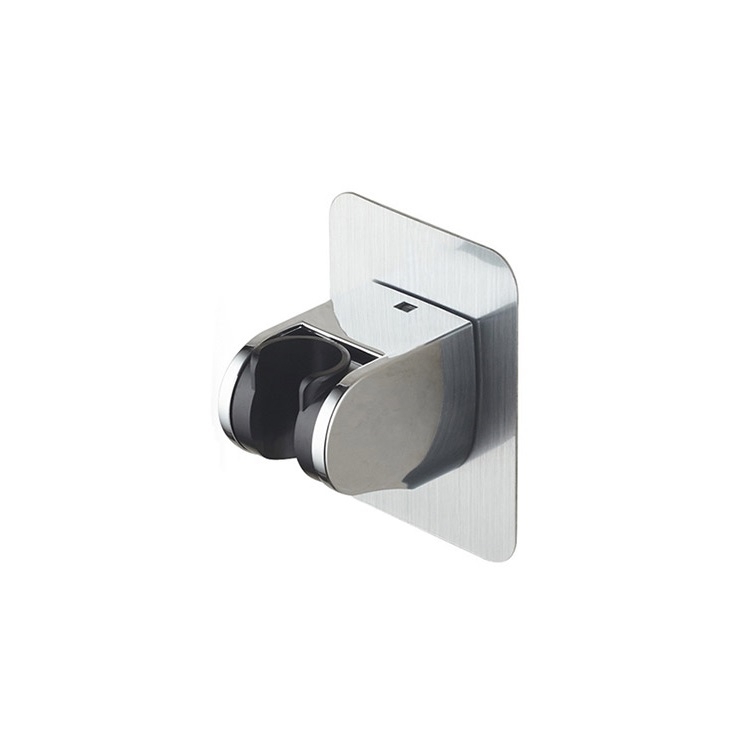 High quality easy to install no drill firm self-adhesive universal bathroom wall mount handheld shower head bracket