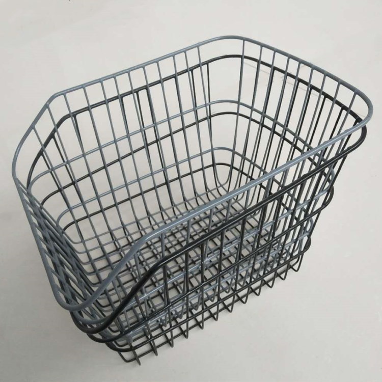 universal bicycle steel basket bike front basket convenient storage basket