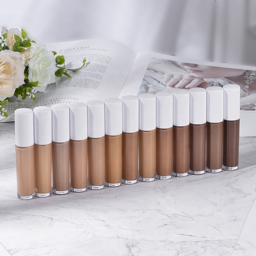 OEM Waterproof Long Lasting Natural Liquid Concealer Private Label Cosmetic Lightweight Full Coverage Moisturizer Concealer