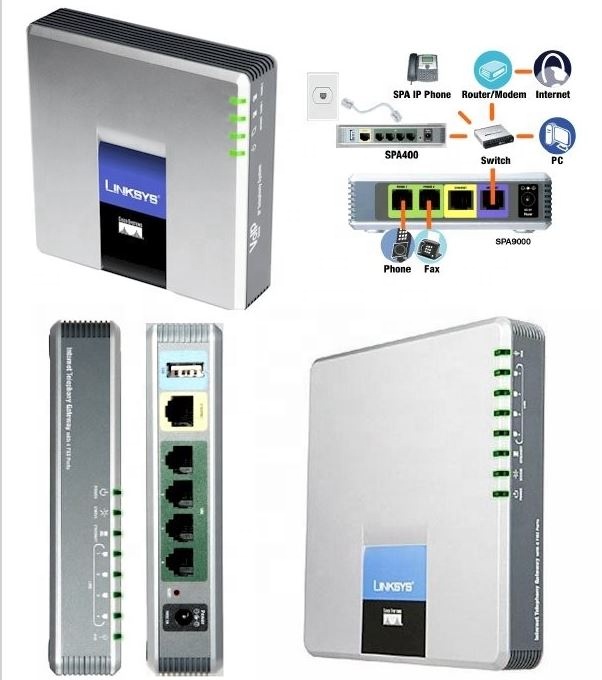 Linksys VOIP SPA400 система голосовой почты
