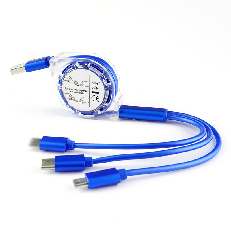 3 в 1, Usb-кабель для быстрой зарядки и передачи данных