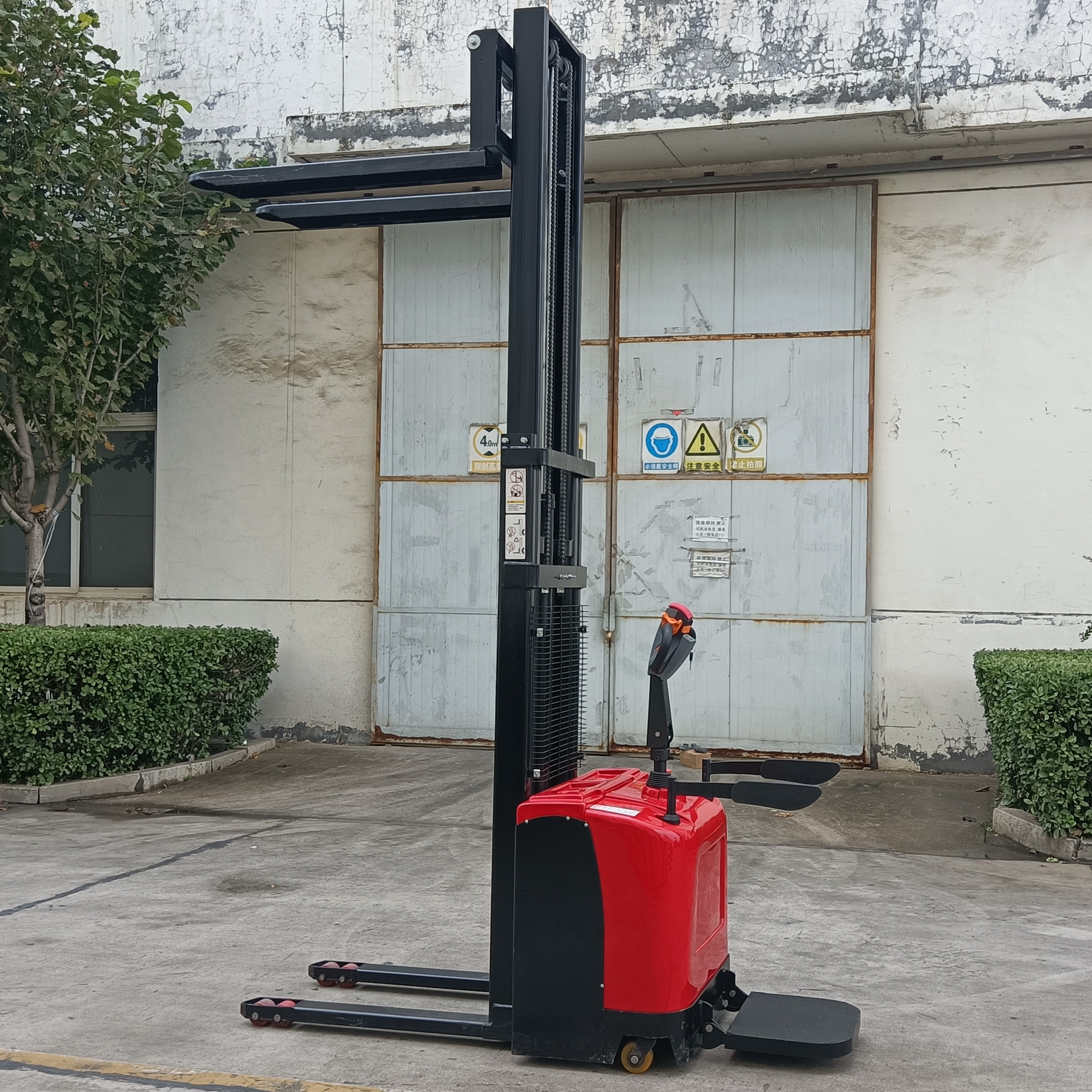 Walking Electric Stacker 1.2ton Capacity AC Powered for Warehouse with CE