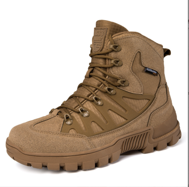 HBP913 Rubber outsole breathable durable 6 inches ankle short boots camping shoes AS33 outdoor tactical boots