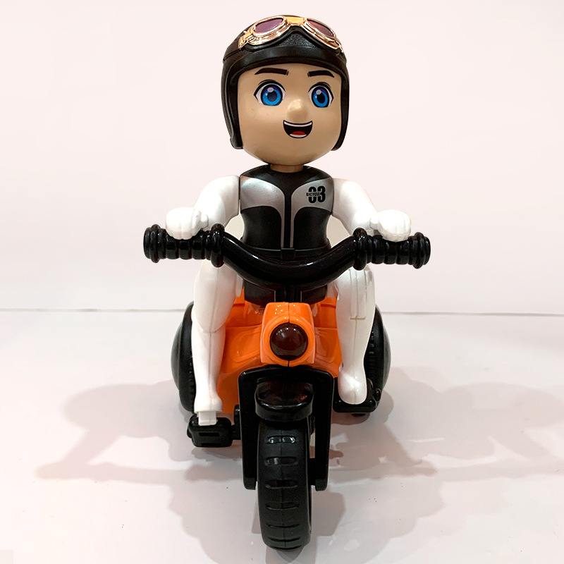Hot sale Christmas gift New year Gift Children's electric toy stunt car music light tricyle toy car for baby kids
