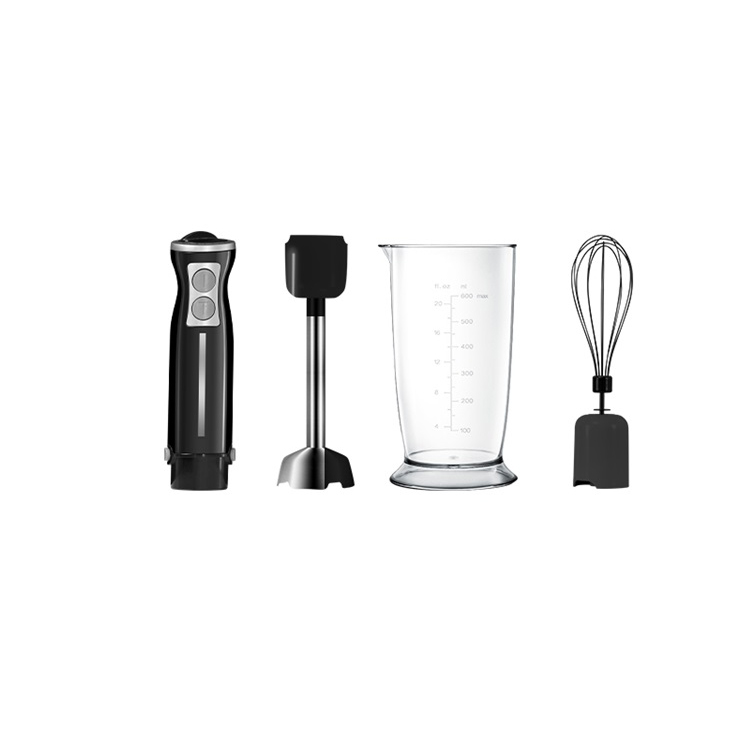 500W/600W Smoothies Maker Baby Food One Button Kitchen Living Electric Immersion Hand Blender Stick Vegatable Meat Grinder Set
