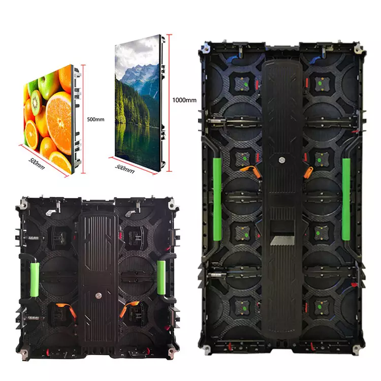 Hot Sell Stage Background 500mm X 1000mm P2.9 P3.9 Video Wall Panel HD 4K Outdoor Waterproof