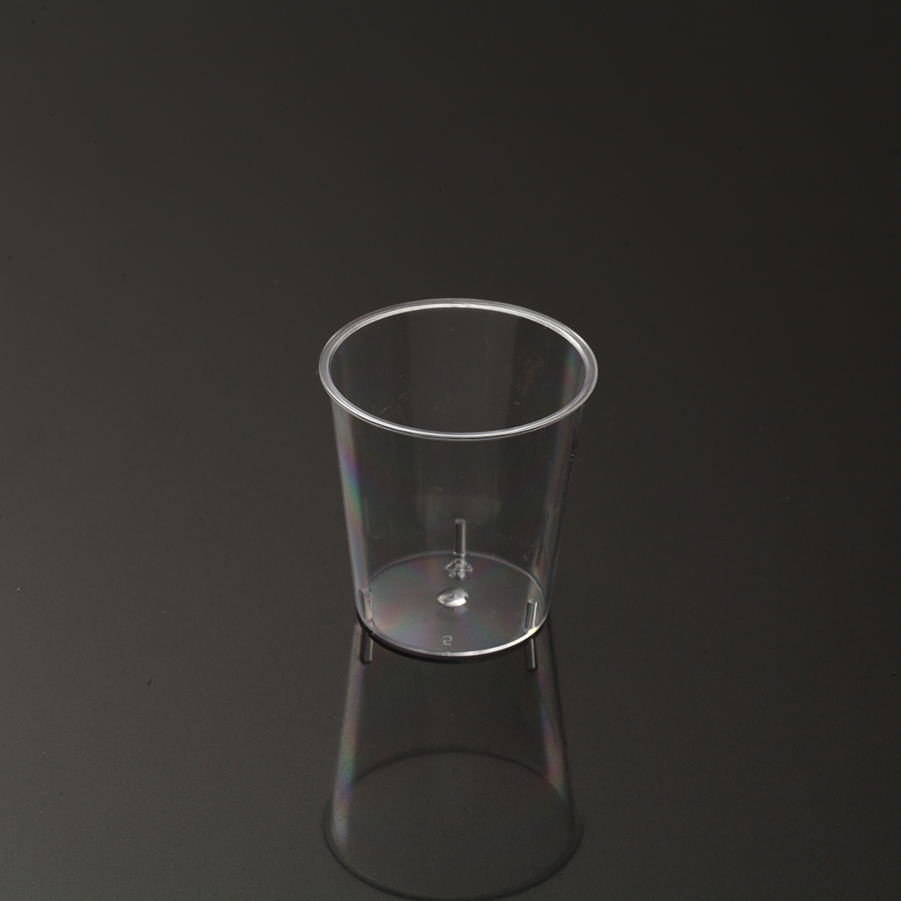 custom printing logo take away shots 1oz 30ml biodegradable plastic cups PS glass for frappes sodas smoothies