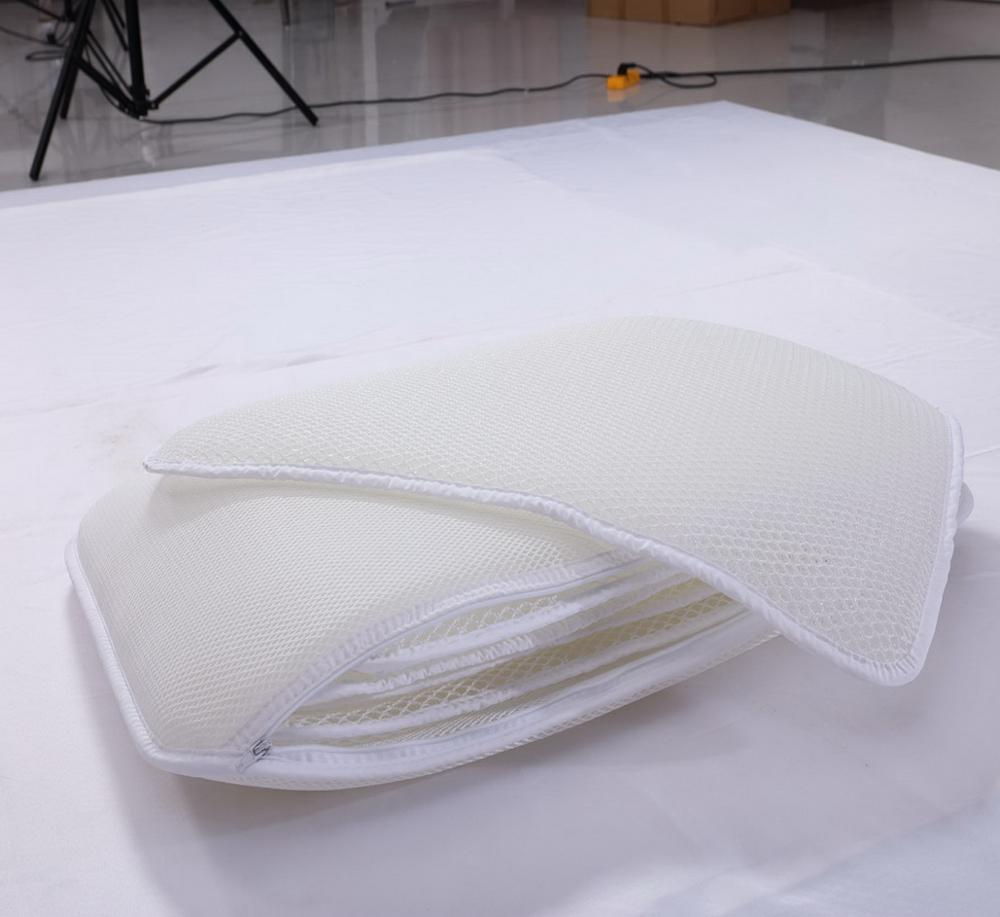 SGS OEM 100 полиэстер пространство ткань анти-задохнуться охлаждения 3D стандартный регулируемая подушка из Китая Anran завод