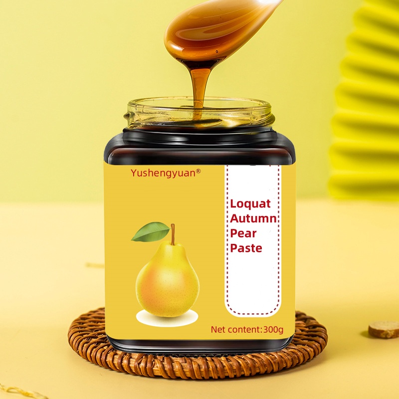 New Arrivals Fascinating Price For Children And Adults' Favorite Box-Packed Loquat Autumn Pear Paste With Sweet Taste On Sale