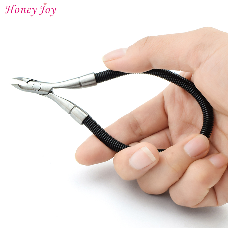 High Quality Dead Skin Pliers Agnail Remover Nail Art Tweezers Stainless Steel Nail Tweezers