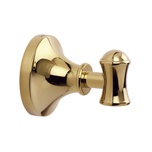 Kamon Accessory Series High Quality Wall Mounted Brass Coat Hook European Single Robe Hook