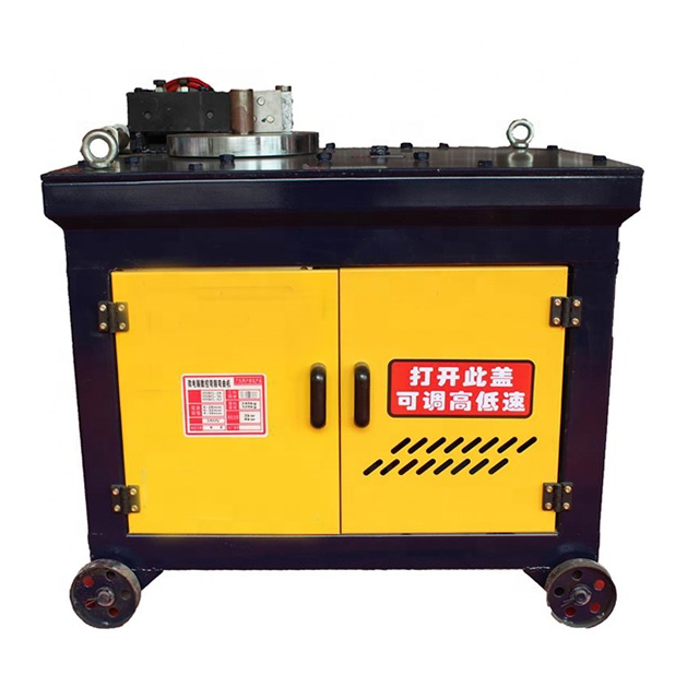 Multi function steel bar bending equipment thread construction rebar automatic angle bender