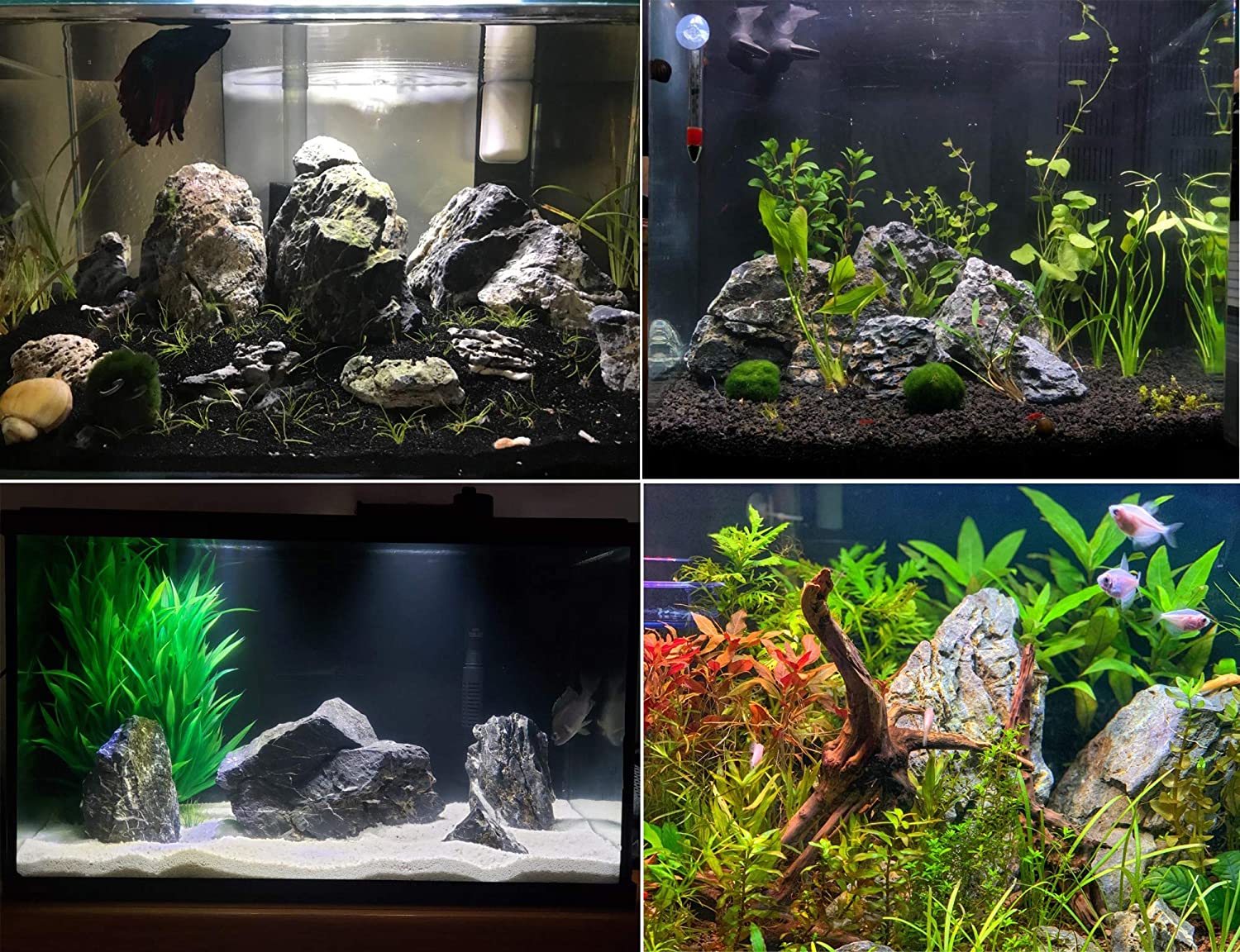 Aquariums Accessories Floating dragon aquascape Wholesale Stone Rock decoration stones for aquarium
