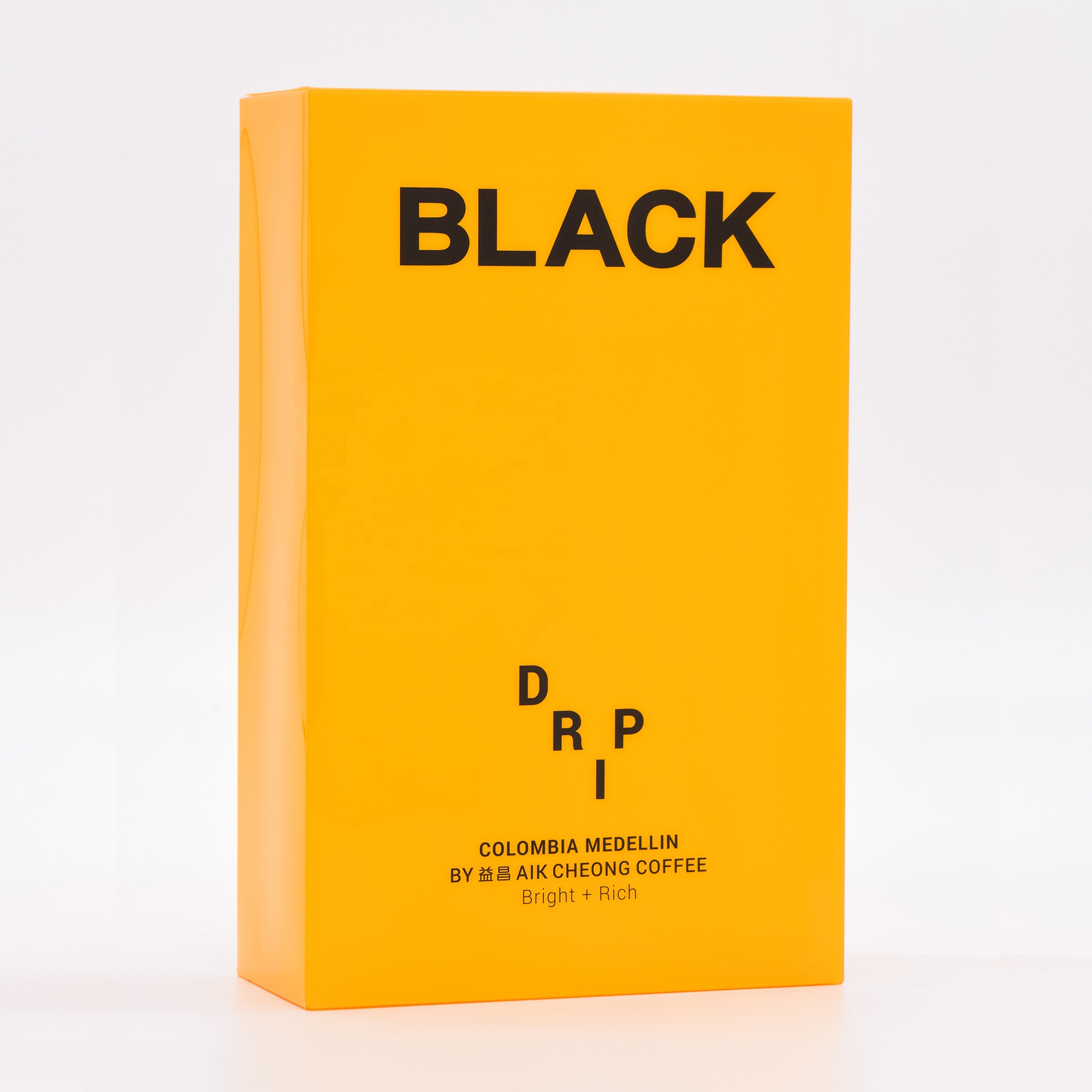 Aik Cheong Black Drip Series Colombia Medellin (10 г x 10 дюймов) Премиум арабика кофе