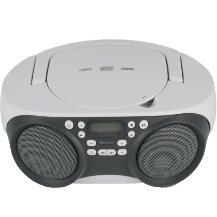 Заводская существующая модель, портативный, Лидер продаж, CD Boombox USB MP3 CD плеер с разъемом Aux