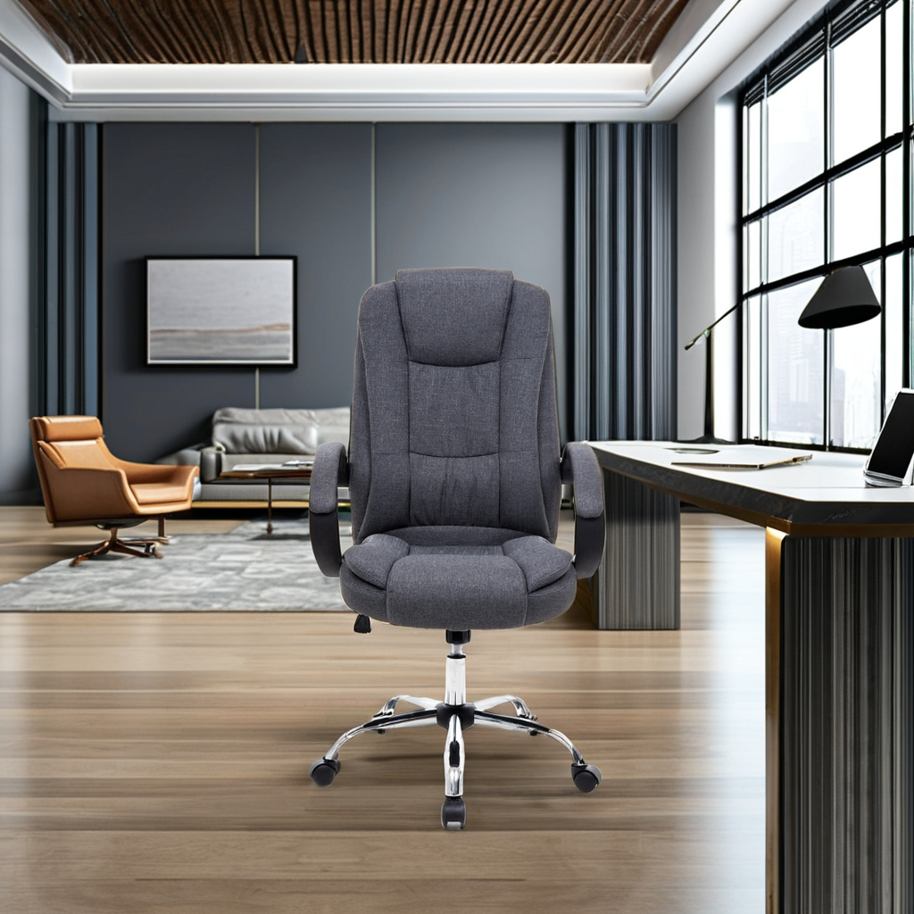 Classic Staff Chairs Office Swivel Fabric Computer Office Chair With Wheel