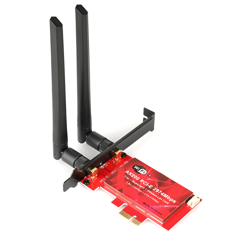 DY-ax200 pro B Wifi6 Intel AX200 2,4G/5Ghz 802.11ac/ax 5,0 PCIe, беспроводная Wi-Fi адаптер, карта для настольного ПК