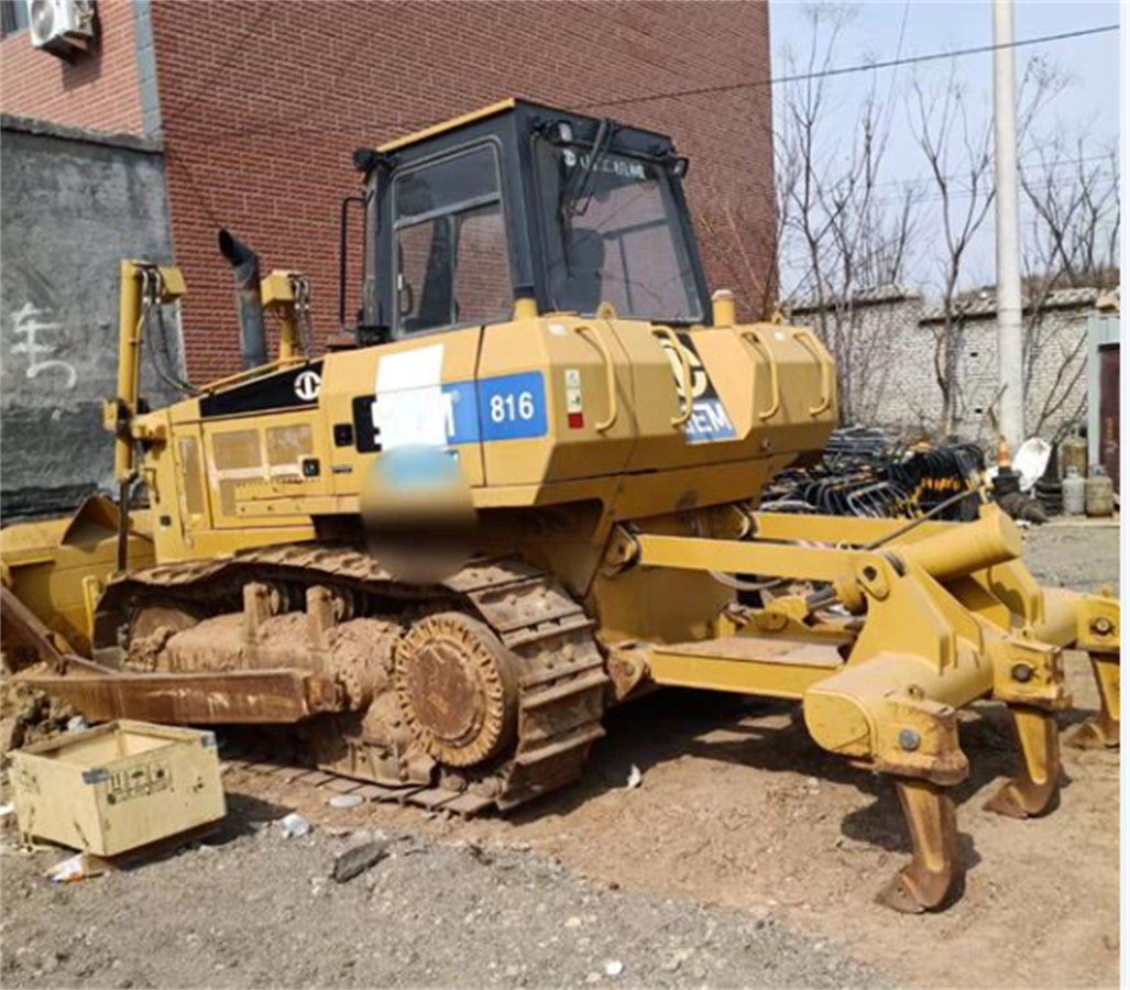 Гусеничный бульдозер SEM816 с рычагом, б/у, тракторный, 118kw, 160hp